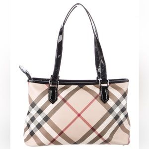 Burberry Patent Leather Tote